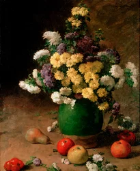 Květiny a ovoce, 1880